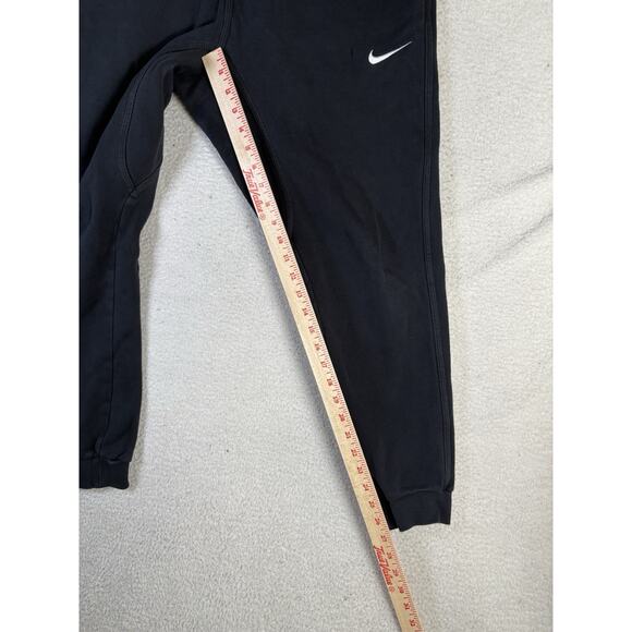 Nike Jogger Sweatpants Mens Medium Black 826431 Tapered Gym Workout READ - Picture 9 of 16
